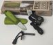 Ніж Morakniv Eldris 1.0 Colour Green (12633) + кресало, паракорд та застібка