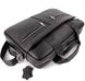 Чоловіча ділова сумка-портфель шкіряний SK N4567 чорна, Черный