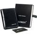 Кошелек мужской кожаный LOREN FRM-70-01Z черный
