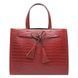 Женская кожаная сумка Italian fabric bags 2577 bordeaux