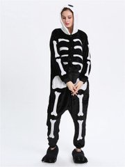 Пижама - кигуруми скелет S 145-155 см рост