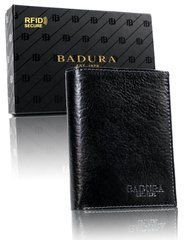 Гаманець чоловічий шкіряний Badura B-N104-MIL NERO