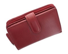 Женский кожаный кошелек Visconti HT33 Madame RED
