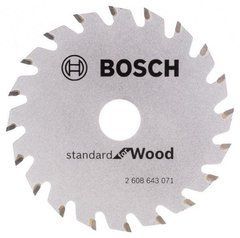 Пильний диск по дереву Bosch Standard for Wood 85x15 мм 20Т (2608643071)