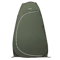 Намет душ-туалет для кемпінгу автомат 120&times;120&times;190 (см) тент для душу та туалету туристичний LU-015DGR Хакі