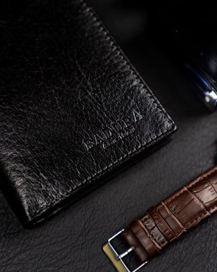 Кошелек мужской кожаный Badura B-N104-MIL NERO