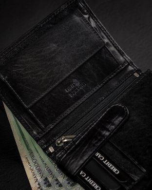 Кошелек мужской кожаный Badura B-N104-MIL NERO