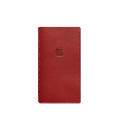Кожаный чехол для iPhone 11 Красный