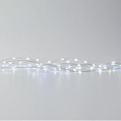 Новогодняя гирлянда комнатная нить 22 м 220 LED комнатная гирлянда белый провод Белый свет W220LED22MWW