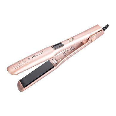 Утюжок для волос 50 Вт Розовый Sokany SK-15009