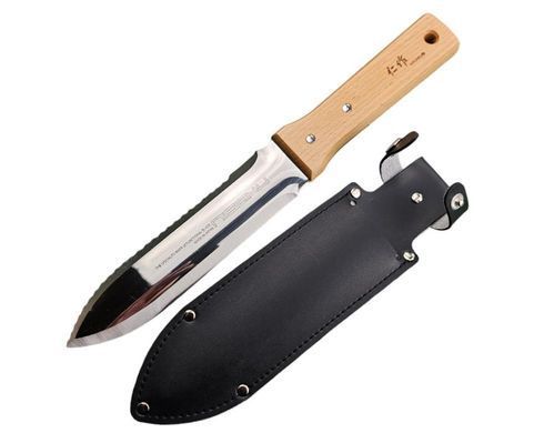 Ніж-лопатка універсальний HORI-HORI, нержавіюча сталь TOMITA, 190 мм, Nisaku (NJP6500)