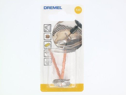 Щетка из нержавеющей стали Dremel, 19 мм (530)