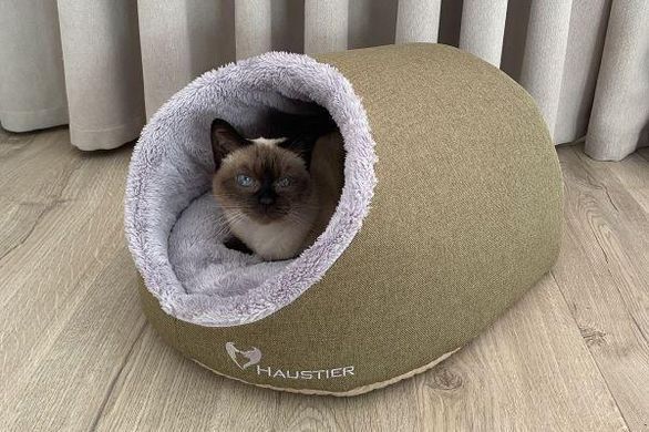 Будиночок для Кота або Собаки Cave Olive M 52x45x30см