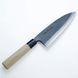 Ніж кухонний Deba 165 мм лезо, Shirogami #1, ручка - магнолія, HONMAMON (4580149741072)