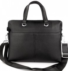 Офісна чоловіча сумка для документів Tiding Bag N15419 чорна, Черный