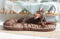 Лежак для Собак Ponton Brown вологостійкий двосторонній 80х60х10 см.