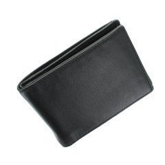Гаманець чоловічий шкіряний Visconti VSL20 Sword c RFID Black Cobalt