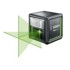 Лінійний лазерний рівень Bosch Quigo green + MM2