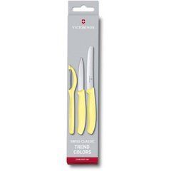 Кухонний набір Victorinox SwissClassic Paring Set, 3 предмета (Vx67116.31L82), Жовтий