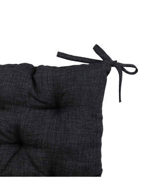 Подушка на стілець Black Milan 40х40 см