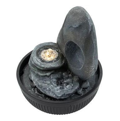 Фонтан декоративний Engard "Talisman" 21х21х25 см (FT-05), серый