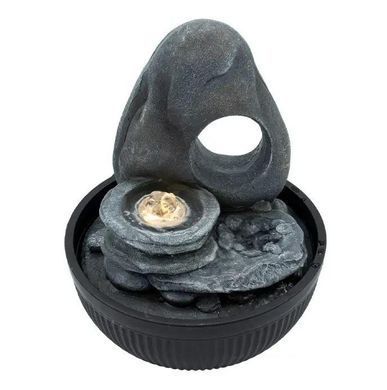 Фонтан декоративний Engard "Talisman" 21х21х25 см (FT-05), серый