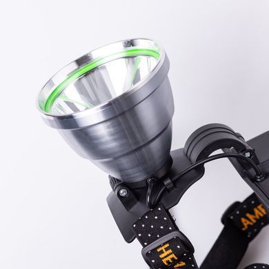 Налобный фонарь аккумуляторный с быстрой зарядкой 16х10х13 см LED зарядка от солнечной панели HP-JG-5