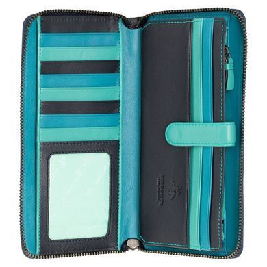 Кошелек женский кожаный Visconti BRC98 Julia (Blue Bell)