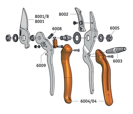 Пружинка для секаторів LOWE Original модель 6,7,8,9 (6003)