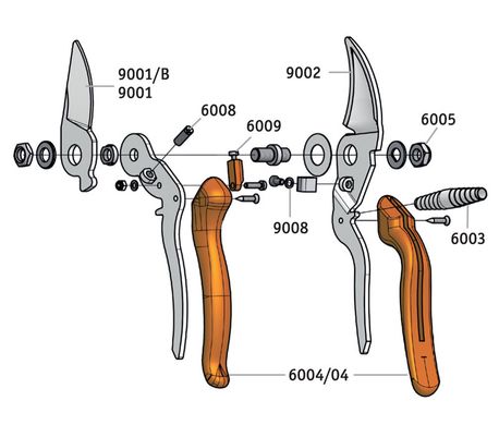 Пружинка для секаторів LOWE Original модель 6,7,8,9 (6003)