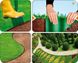Cellfast Стрічка газонна, бордюрна, хвиляста, 10см x 9м, темно-зелена, Темно-зеленый