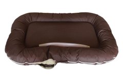 Лежак для Собак Ponton Brown влагостойкий двухсторонний 100х70х15 см.