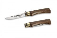 Ніж Antonini Old Bear L 21 см, рукоятка - горіх, сталь - 420AISI, больстер - латунь, арт.9307/21LN