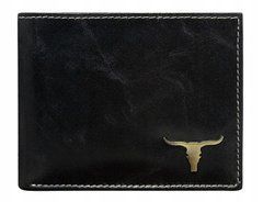 Кошелек мужской кожаный BUFFALO WILD RM-05-BAW-8052 черный