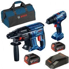 Набір Bosch GBH 180-LI + GSR 180-LI в сумці (06019F8102)
