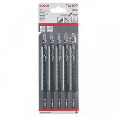 Полотно для лобзика Bosch T 344 DP HCS 5 шт (2608633A36)