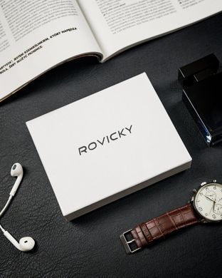 Кошелек мужской кожаный Rovicky N4-PZ-CCR-RFID-2531 Черный