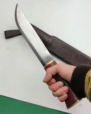 Ніж Leuku 335 мм. Lauri 80CrV2 Майстер Андрій Кузьмич (Knife_80CrV2_210)