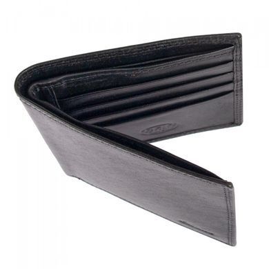 Гаманець чоловічий шкіряний Ashwood 1211 VT BLACK чорний
