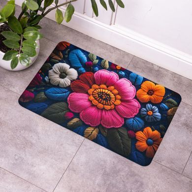 Коврик диатомитовый с 3D-эффектом Embroidered Bloomscape 38*58 см универсальный HP-42-31