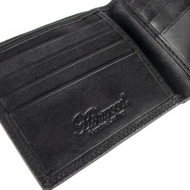 Гаманець чоловічий шкіряний Ashwood 1211 VT BLACK чорний