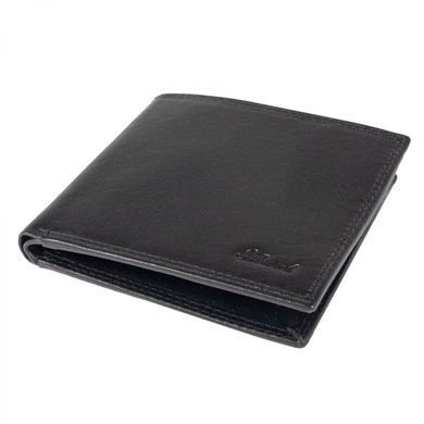 Гаманець чоловічий шкіряний Ashwood 1211 VT BLACK чорний