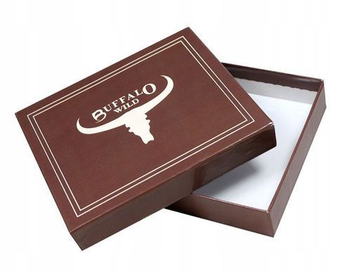 Кошелек мужской кожаный BUFFALO WILD RM-05-BAW-8052 черный