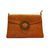 Жіноча шкіряна сумочка-клатч Italian fabric bags 2197 brown