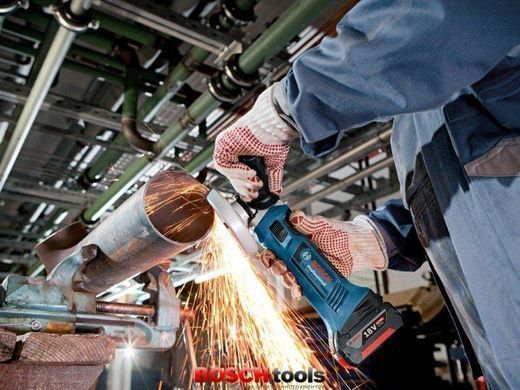 Аккумуляторная угловая шлифмашина Bosch GWS 18-125 V-LI (L-boxx)