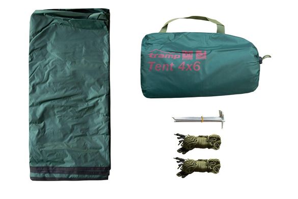 Тент Tramp Tent 3 х 5 green UTRT-101