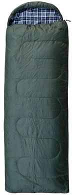 Спальний мішок Totem Ember Plus ковдра з капюш лівий olive 190/75 UTTS-014, Оливковый