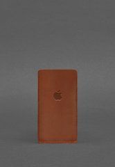 Шкіряний чохол для iPhone 13 Світло-коричневий Crazy Horse, Коричневий