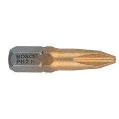 Биты Bosch Phillips 2 TIN 25 мм (2 шт.)