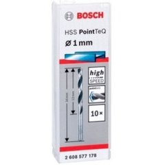 Свердла Bosch HSS-PointTeQ, 1×12×34 мм, 10 шт (2608577178)